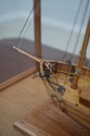 F64366EC: VIRGINIA PILOTHOAT Tall Ship Model In Gl