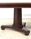 L64114EC: HENREDON Flame Mahogany Top Dining Room 