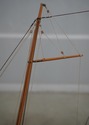 F64366EC: VIRGINIA PILOTHOAT Tall Ship Model In Gl