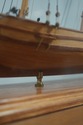 F64366EC: VIRGINIA PILOTHOAT Tall Ship Model In Gl