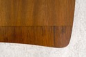 F68512: Pair Vintage Mid Century Modern Walnut End