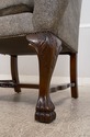 **DOUBLE LISTING 68404: Pair BAKER Clawfoot Mahoga
