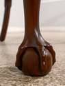 L68510: Set of 10 HENKEL HARRIS Mahogany Ball & Cl