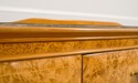 LF68551: Napoleonic Burl Walnut Console Cabinet w.