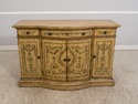 L68552: Venetian Style Paint Decorated Console Cab