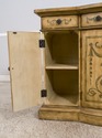 L68552: Venetian Style Paint Decorated Console Cab