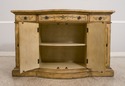 L68552: Venetian Style Paint Decorated Console Cab