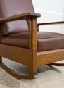F65269: L&JG STICKLEY Antique Mission Oak Rocker C