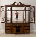 68509: HENKEL HARRIS Mahogany 2377 Breakfront Chin