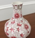 LF55822EC: Pair Chinese Porcelain Decorated Wine V