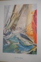 F60183EC: Pair WILLARD BOND Artist Signed Nautical