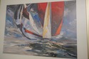 F60183EC: Pair WILLARD BOND Artist Signed Nautical