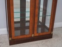 60050EC: Beveled Glass Door Yew Wood Door & Mahoga