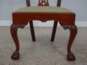 L60239EC: Set of 6 FEINBERG Carved Mahogany Chippe