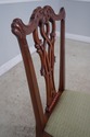 L60239EC: Set of 6 FEINBERG Carved Mahogany Chippe