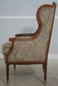 F73123: Antique French Style Needlepoint Wing Chai