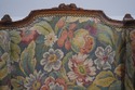 F73123: Antique French Style Needlepoint Wing Chai