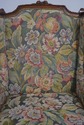 F73123: Antique French Style Needlepoint Wing Chai