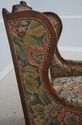 F73123: Antique French Style Needlepoint Wing Chai