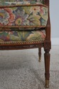F73123: Antique French Style Needlepoint Wing Chai