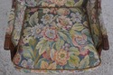 F73123: Antique French Style Needlepoint Wing Chai