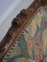 F73123: Antique French Style Needlepoint Wing Chai