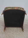 F73123: Antique French Style Needlepoint Wing Chai