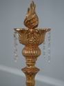LF71733: Pair of French Empire Candelabra Lamps w.