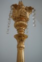 LF71733: Pair of French Empire Candelabra Lamps w.