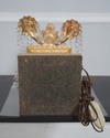 LF71733: Pair of French Empire Candelabra Lamps w.