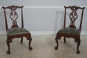73197: Set of 8 HENREDON Mahogany Dining Chairs
