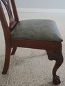 73197: Set of 8 HENREDON Mahogany Dining Chairs