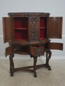 L73153: Vintage French Renaissance Carved Walnut C