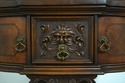 L73153: Vintage French Renaissance Carved Walnut C