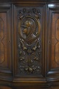 L73153: Vintage French Renaissance Carved Walnut C