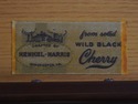 73176: Pair of HENKEL HARRIS Cherry Queen Anne 1 D