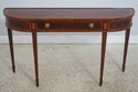 L73230: HEKMAN Flame Mahogany Federal Console Hall