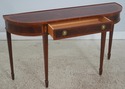 L73230: HEKMAN Flame Mahogany Federal Console Hall
