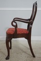 L72749: Set of 8 HICKORY CHAIR CO Mahogany Dining 