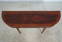 L73230: HEKMAN Flame Mahogany Federal Console Hall