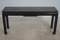 L73240: Chinese Black & Gold Decorated Console Tab