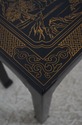 L73240: Chinese Black & Gold Decorated Console Tab