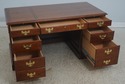73216: STATTON Large Kneehole Cherry Executive Des
