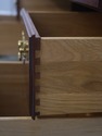 73216: STATTON Large Kneehole Cherry Executive Des