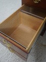 73216: STATTON Large Kneehole Cherry Executive Des