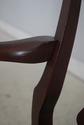 L72749: Set of 8 HICKORY CHAIR CO Mahogany Dining 