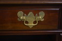 73216: STATTON Large Kneehole Cherry Executive Des