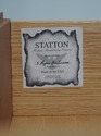 73216: STATTON Large Kneehole Cherry Executive Des