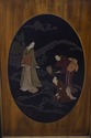 L73231: DREXEL Chinoiserie Decorated Server Cabine