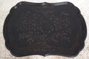 73229: ETHAN ALLEN Chinoiserie Decorated Bamboo Fo
